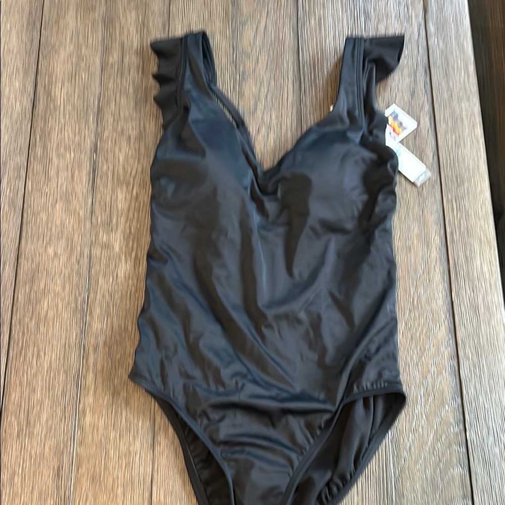 NWT Black One Piece Swimsuit